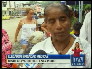 Brigadas médicas llegan a San Isidro