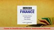 Download  Cases in Healthcare Finance Instructors Manual PDF Online