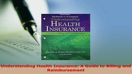 PDF  Understanding Health Insurance A Guide to Billing and Reimbursement PDF Online