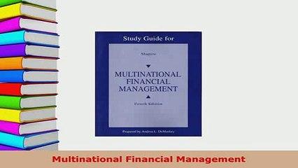Download  Multinational Financial Management PDF Book Free
