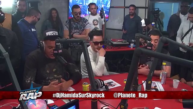 Camro, Melka, GSX, Kevlar & W en live dans le Planète Rap de DJ Hamida