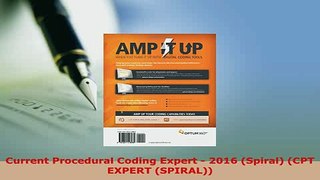 PDF  Current Procedural Coding Expert  2016 Spiral CPT EXPERT SPIRAL Read Online