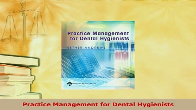 PDF Practice Management for Dental Hygienists Download Online