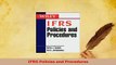 Download  IFRS Policies and Procedures Free Books