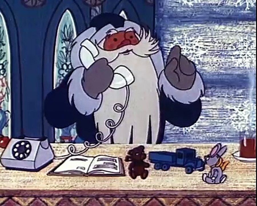 Новогодние мультфильмы - Дед Мороз и серый волк