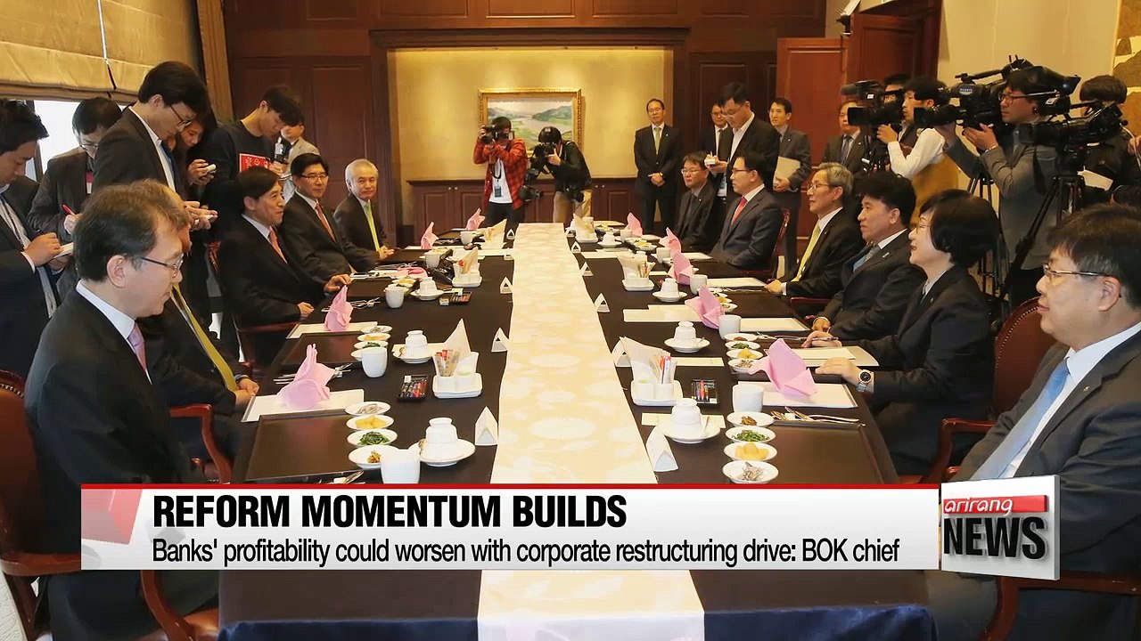 Central bank will counteract possible financial instability caused by corporate restructuring: BOK chief
