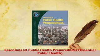 PDF  Essentials Of Public Health Preparedness Essential Public Health Download Online