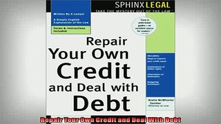 READ book  Repair Your Own Credit and Deal With Debt  FREE BOOOK ONLINE