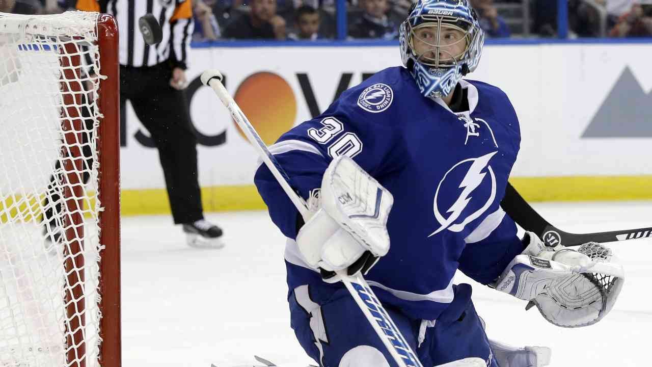 Bishop, Lightning Knock Out Red Wings