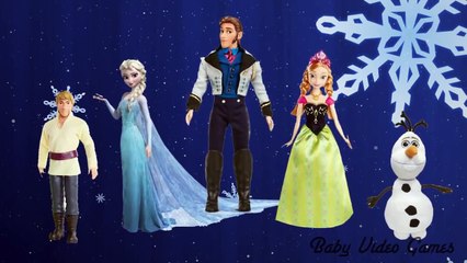 Disney Frozen Finger Family CHildren Nursery Rhymes | Frozen Songs COllection For Babies