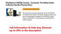 PlayStation 4 500GB Console - Uncharted: The Nathan Drake Collection Bundle (Physical Disc)