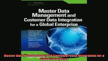 EBOOK ONLINE  Master Data Management and Customer Data Integration for a Global Enterprise  DOWNLOAD ONLINE