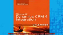 Free PDF Downlaod  Microsoft Dynamics CRM 4 Integration Unleashed  BOOK ONLINE
