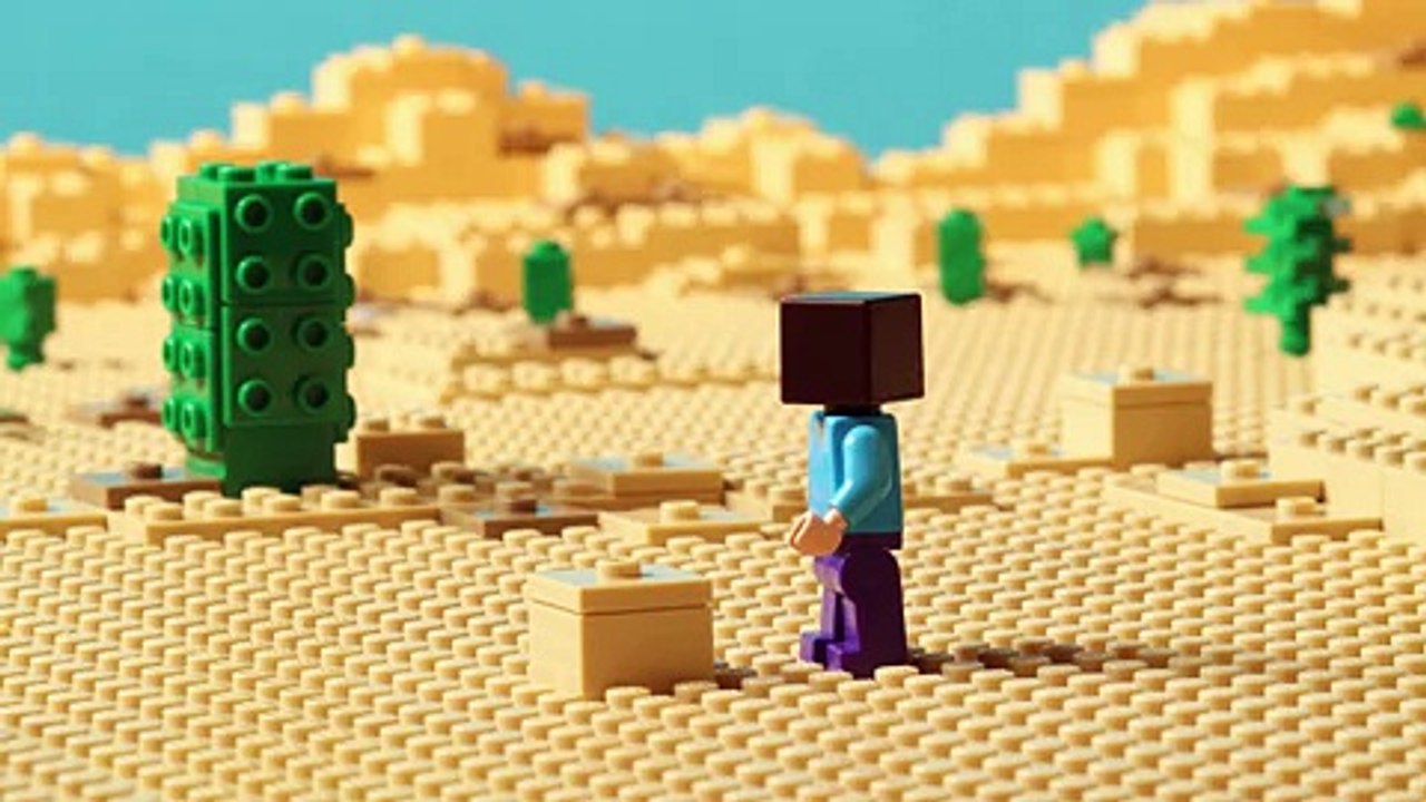 The Desert Outpost | Stop Motion Minecraft Videos – LEGO Minecraft 2016