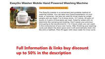 EasyGo Washer Mobile Hand Powered Washing Machine