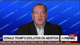 Mike Huckabee & Donald J Trump gave Terrible Answer on Abortion 2016