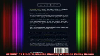 READ book  ALMOST 12 Electric Months Chasing A Silicon Valley Dream Full EBook