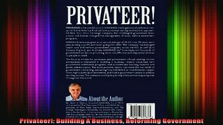 READ book  Privateer Building A Business Reforming Government Full Free