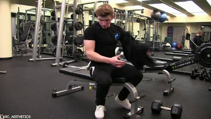 Chest Workout w  15 year old Ryan Casey