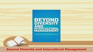 PDF  Beyond Diversity and Intercultural Management Ebook