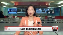 Train derailment in Yeosu kills 1 engineer, injures 8