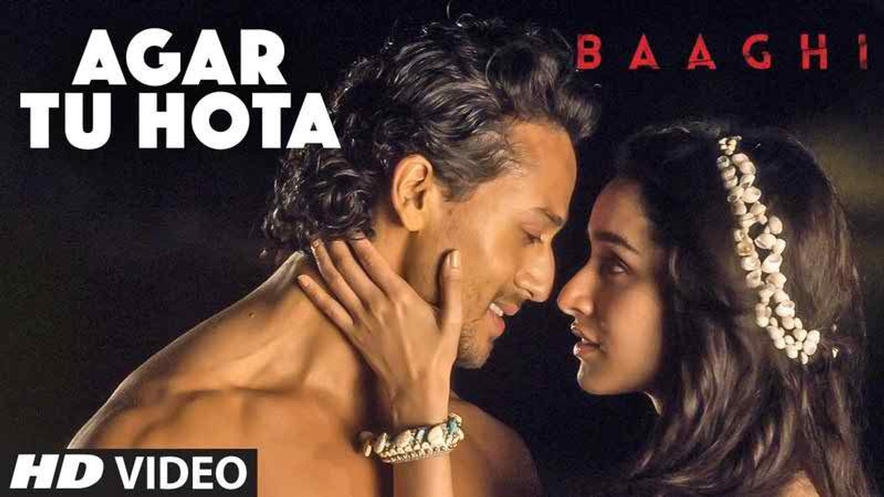 Agar Tu Hota Full Video Song - BAAGHI - HD