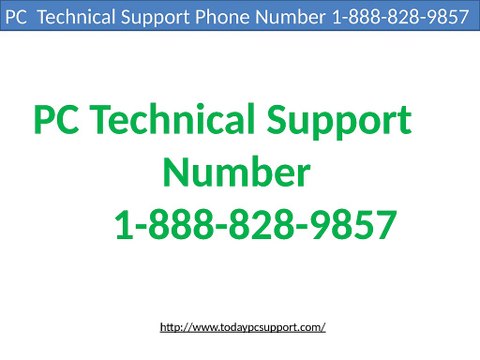 PC Technical Support Phone Number 1-888-828-9857