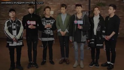 160416 Block B Idol TV message to China fans [Arabic sub]