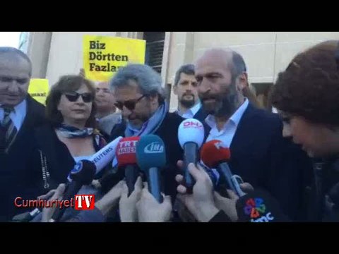 Can Dündar ve Erdem Gül'den duruşma öncesi açıklama