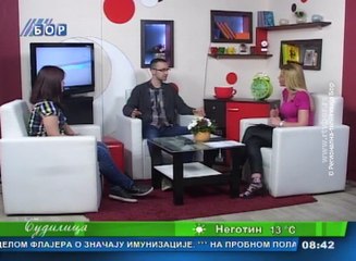 Budilica gostovanje (Nikola Pešić, Monika Punđejević), 22. april 2016. (RTV Bor)