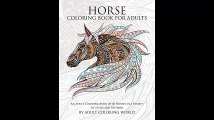Horse Coloring Book For Adults Printable Version An Adult Coloring Book of 40 Horses in a Variety of Styles