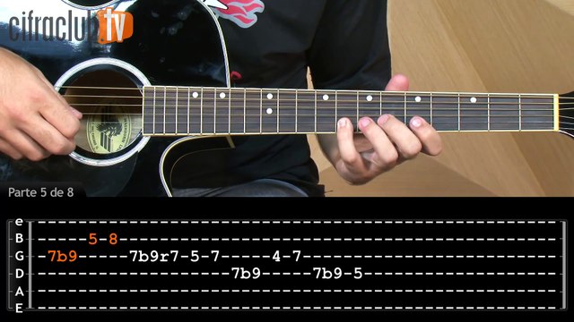 Patience - Guns N' Roses (aula de guitarra - solo)