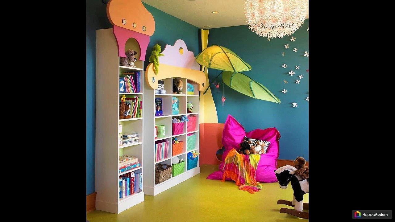 Детская игровая комната:  45 личных территорий для детей