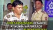Three passengers detained at Mumbai airport for misbehaving with air hostess
