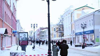 Улица Большая Покровская и центр Нижнего