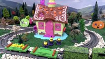 Funny Halloween Prank Minions Play Doh Thomas and Friends with Peppa Pig and Sofia The First