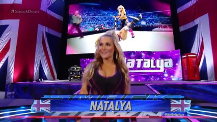 SmackDown Natalya & Paige vs Naomi & Tamina 04-21-16