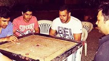 SULTAN Salman Khan Spotted Playing CARROM On Sets