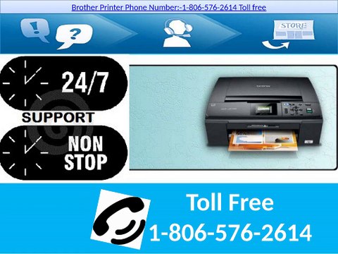 Get resolve Printer issues call 1+806-576-2614 Brother Printer Phone