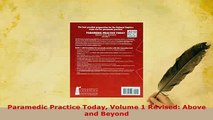 PDF  Paramedic Practice Today Volume 1 Revised Above and Beyond Free Books