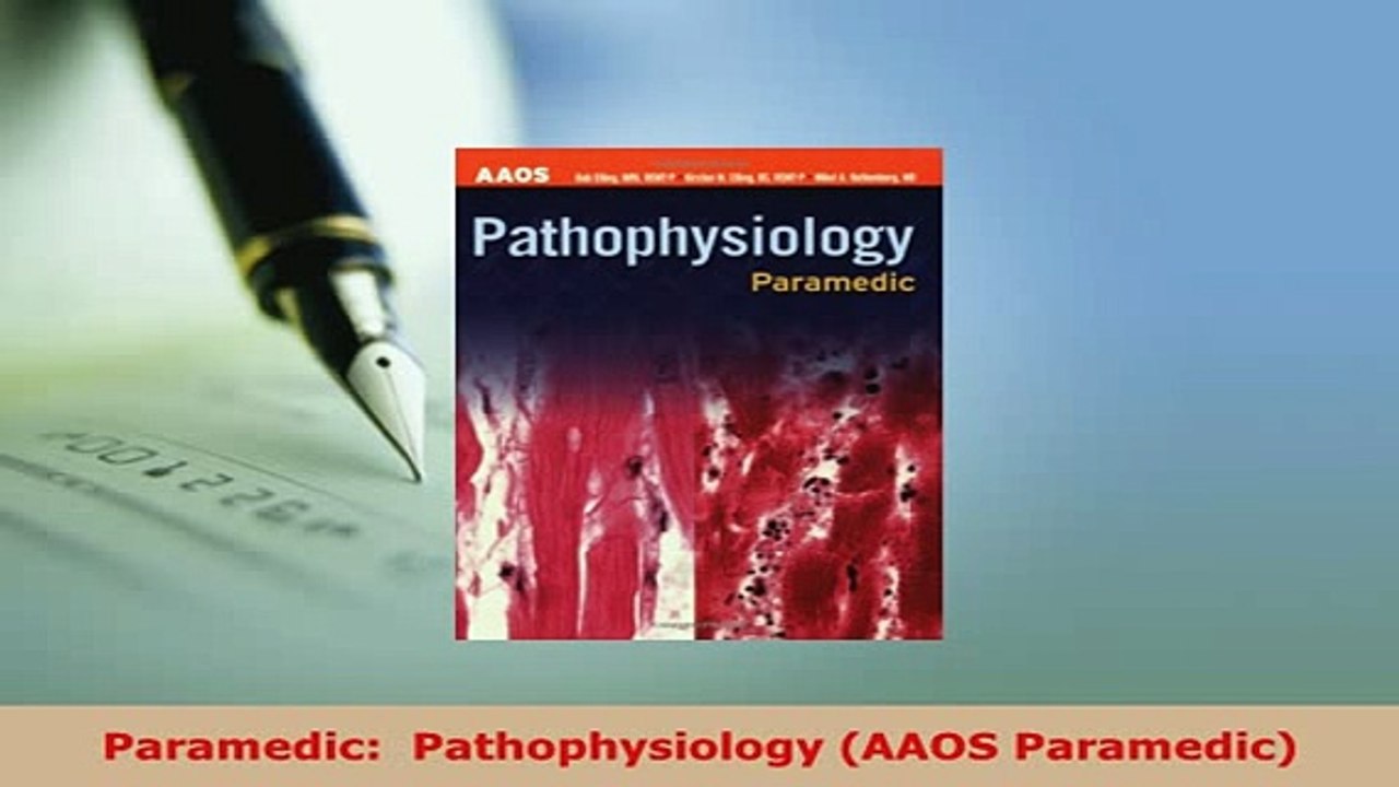 Download  Paramedic  Pathophysiology AAOS Paramedic Ebook