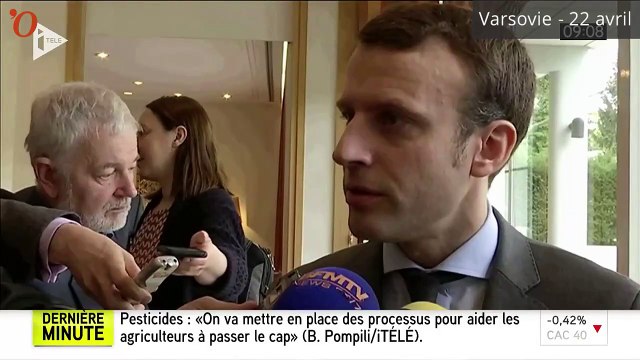 Agacé, Emmanuel Macron fait une mise au point