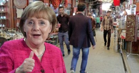 Angela Merkel'in Adı Yetti, Gaziantep'te Çarşı Pazar Hareketlendi