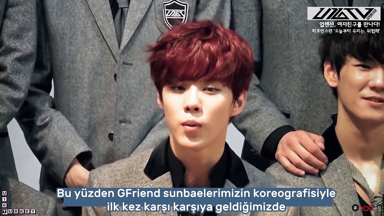 [24.09.2015] U10TV Özel׃ UP10TION & GFRIEND'in İlk Buluşması (Türkçe Altyazılı)