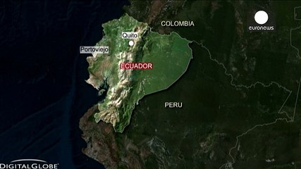 Ecuador en alerta por una nueva réplica de 6 grados del terremoto de hace una semana