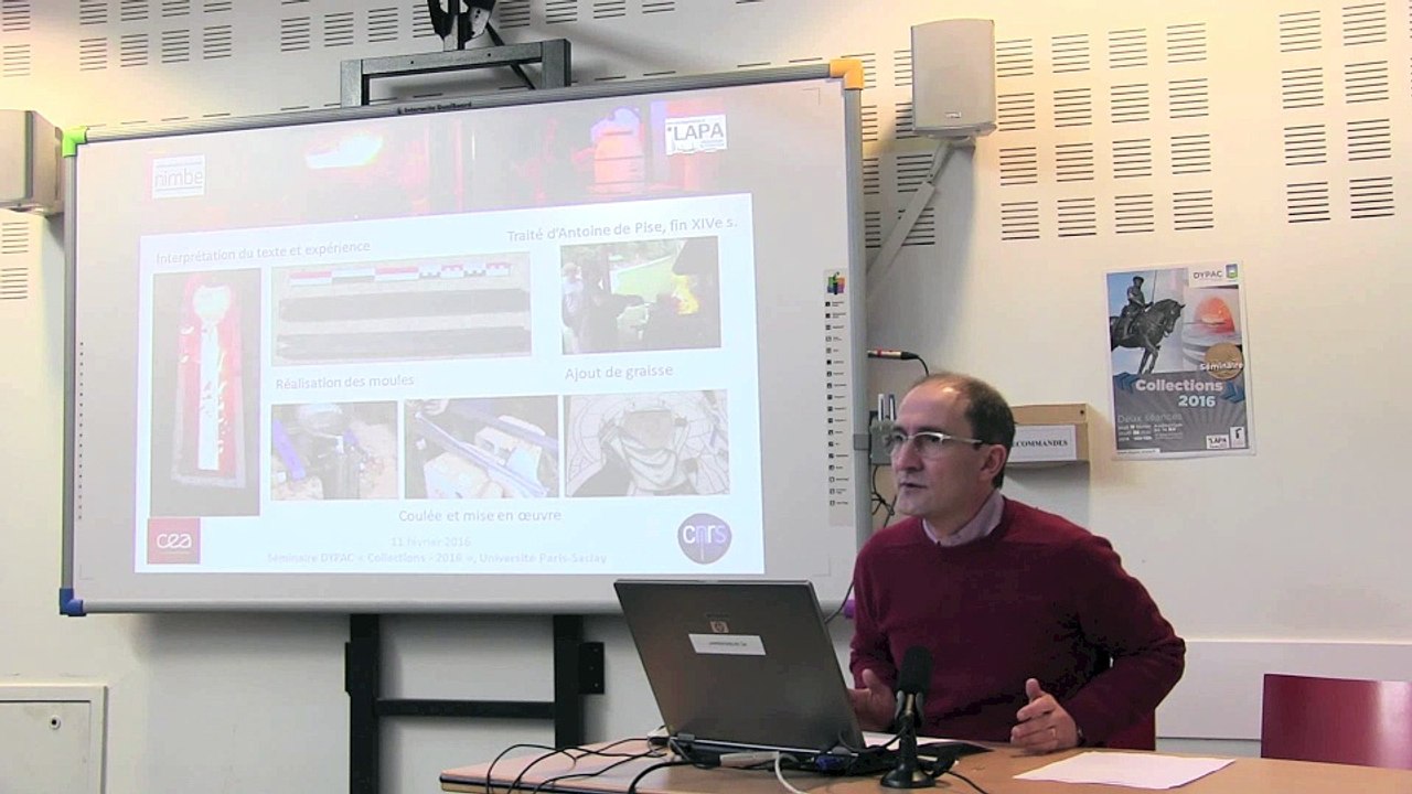 Séminaire "Collections" -  La place de l'expérience pour la construction d'une histoire technique de l’objet