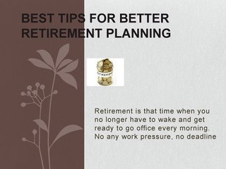 Top 7 Tips for happy retirement