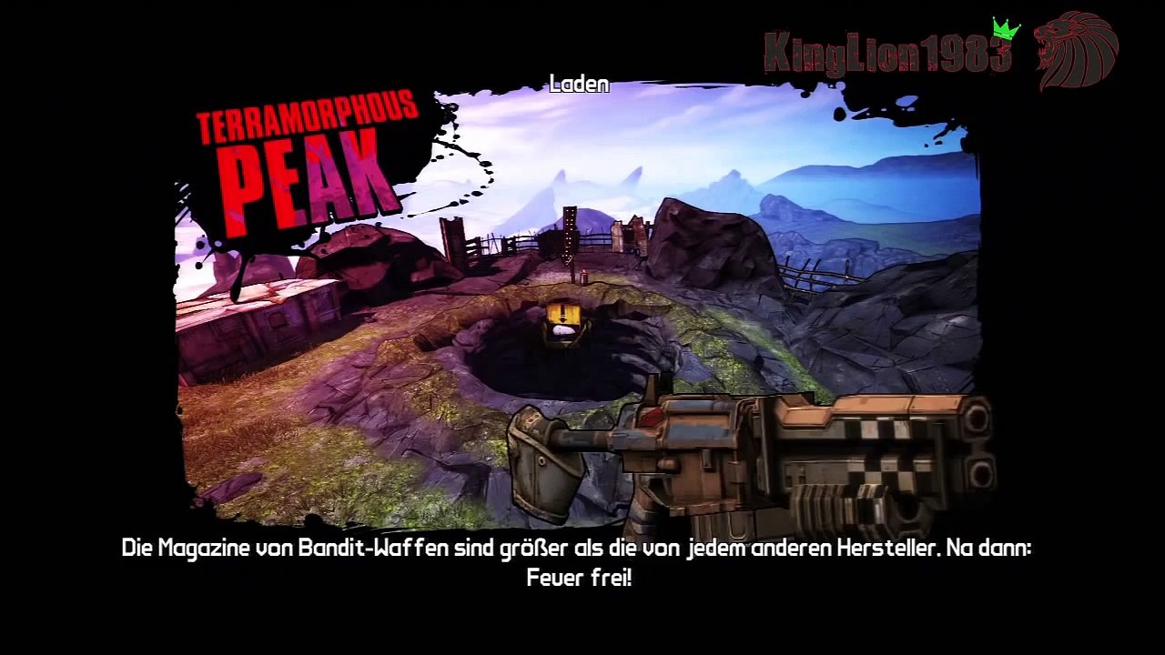 Borderlands 2 Terramorphous 74er Kill solo [Stein Glitch] [Deutsch] HD+