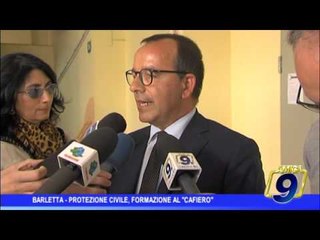 Barletta |  Protezione civile: formazione al Cafiero