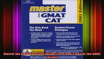 DOWNLOAD FREE Ebooks  Master the Gmat Cat 2001 Edition Petersons Master the GMAT wCD Full EBook